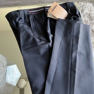 Navy Burberry Dress Pants NWT